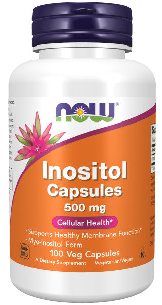 NOW Inositol 500mg 100 kaps.