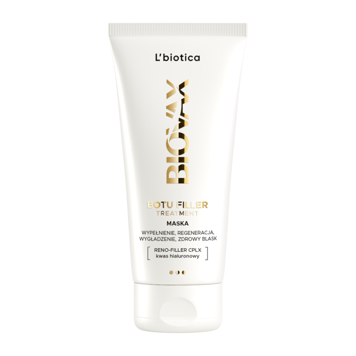 BIOVAX GLAMOUR Botu Filler Treatment, glotninamoji plaukų kaukė, 150 ml Biovax TIESIOG GRAŽI