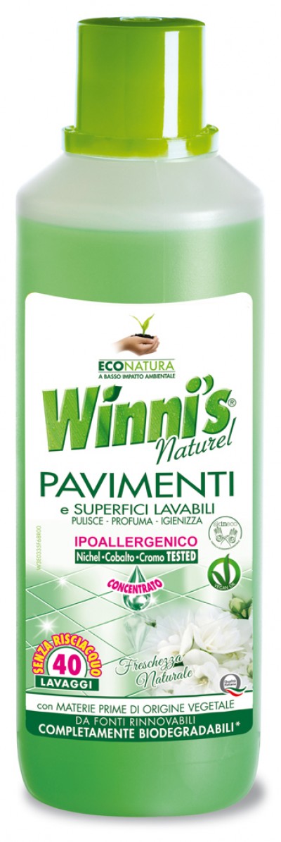 Ekologiškas koncentruotas grindų ploviklis WINNI'S 1000ml Winni's TIESIOG GRAŽI