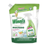 Ekologiškas kietų paviršių, langų ir stiklų valiklis WINNI'S 1000ml papildymas Winni's TIESIOG GRAŽI
