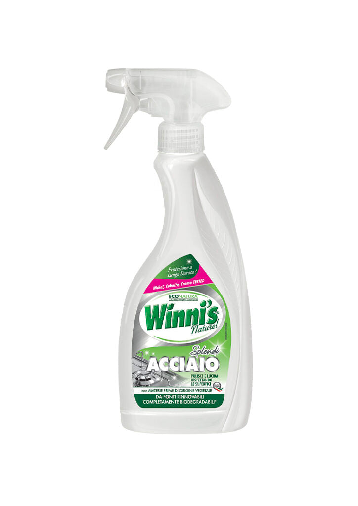 Ekologiškas plieninių paviršių valiklis WINNI'S 500ml Winni's TIESIOG GRAŽI