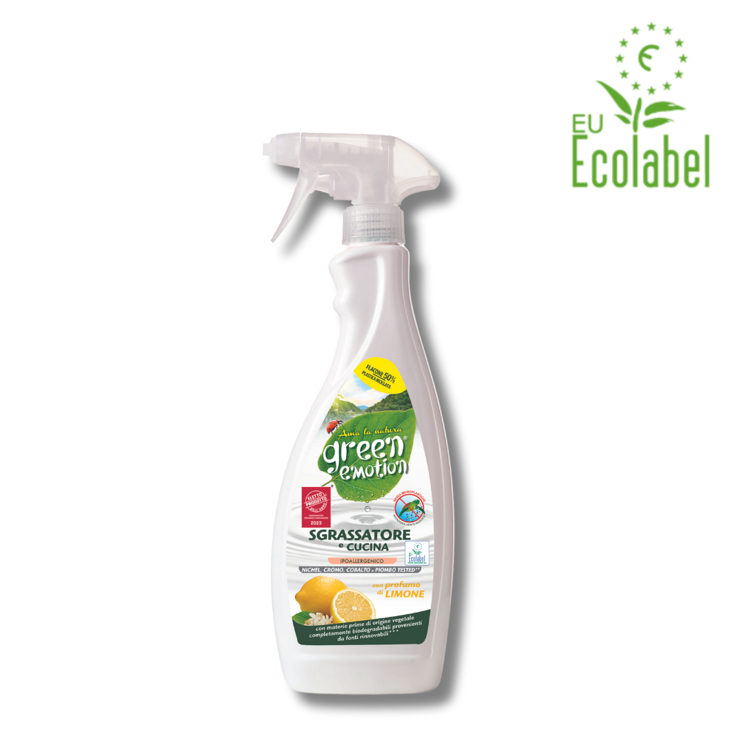 Ekologiškas riebalus šalinantis valiklis GREEN EMOTION 750ml Green Emotion TIESIOG GRAŽI