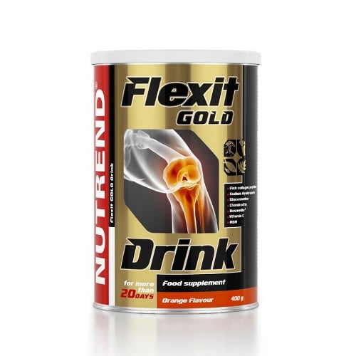Nutrend® Flexit Gold Drink 400g skonis - Juodųjų serbentų