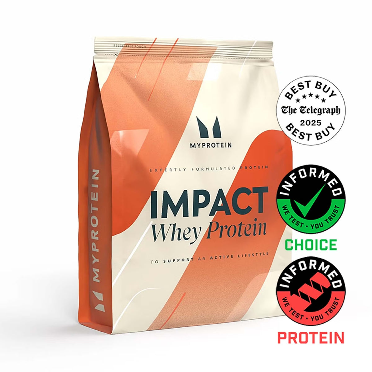 Myprotein Impact Whey Protein 1kg skonis - Sūdytos karamelės