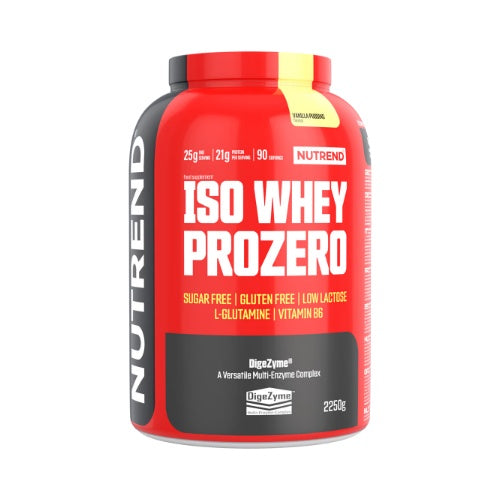 Nutrend® Iso Whey ProZero 2250gskonis - Šokoladinio pyrago