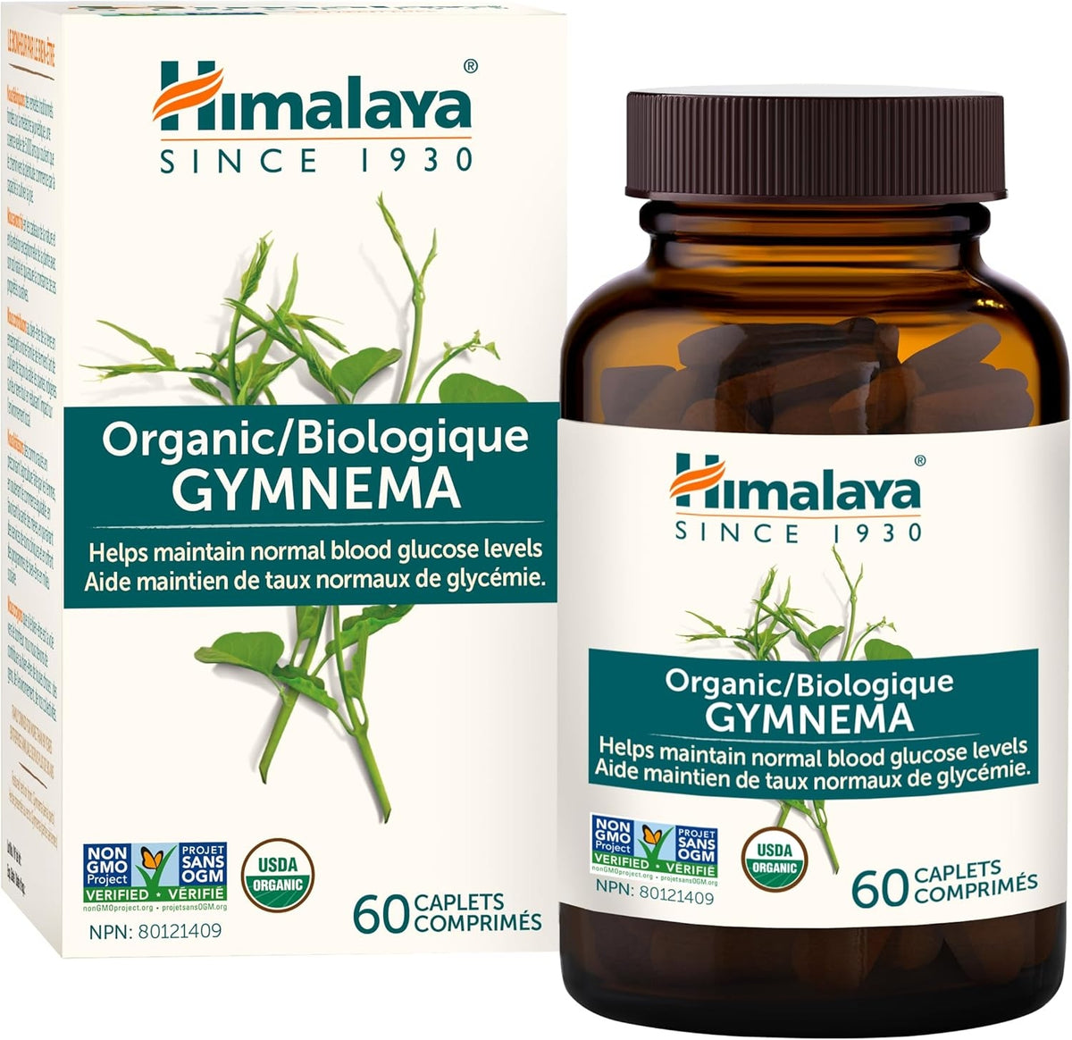 Himalaya™ Organic Gymnema 60 kaps.