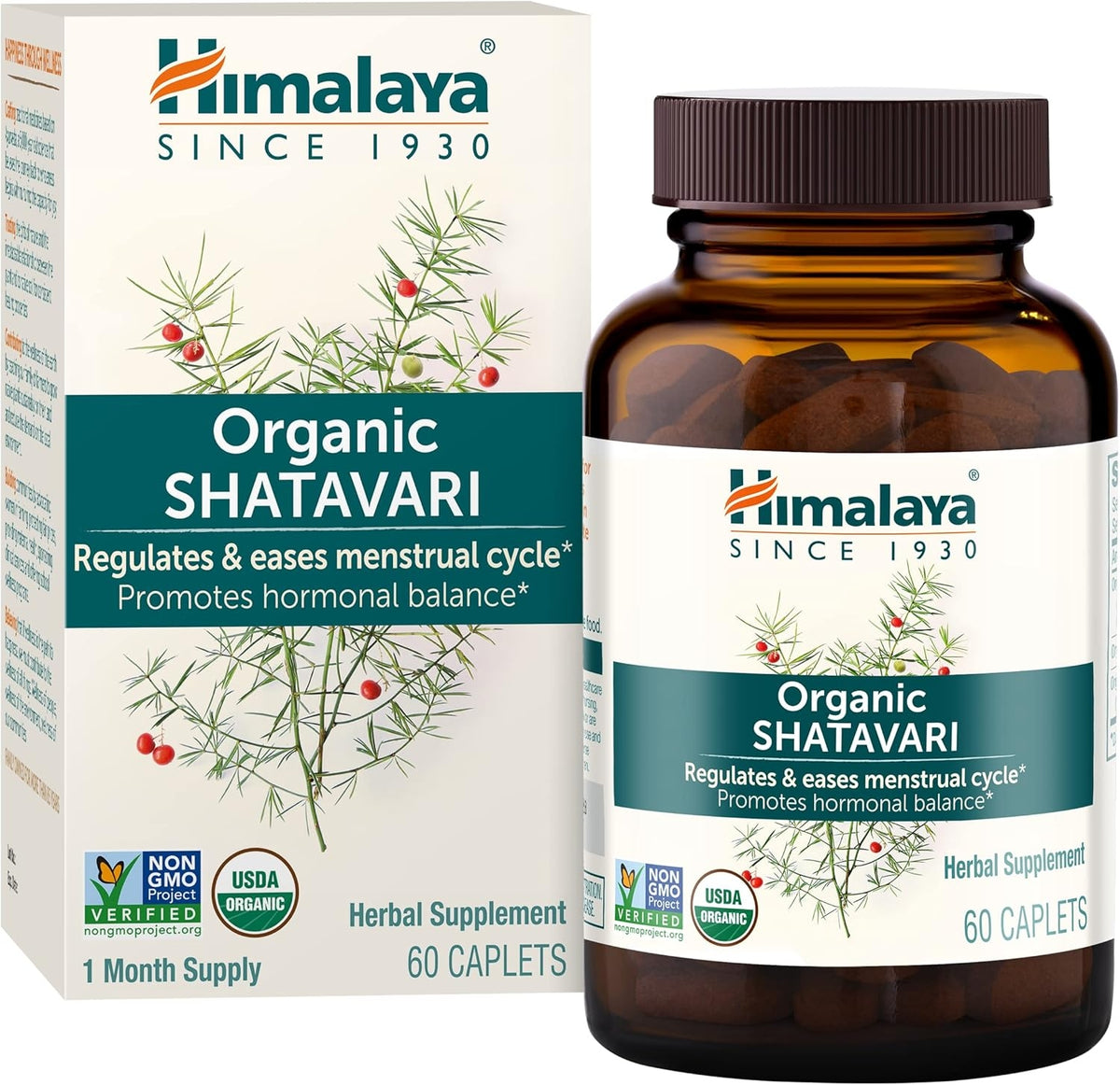Himalaya™ Organic Shatavari 60 kaps.