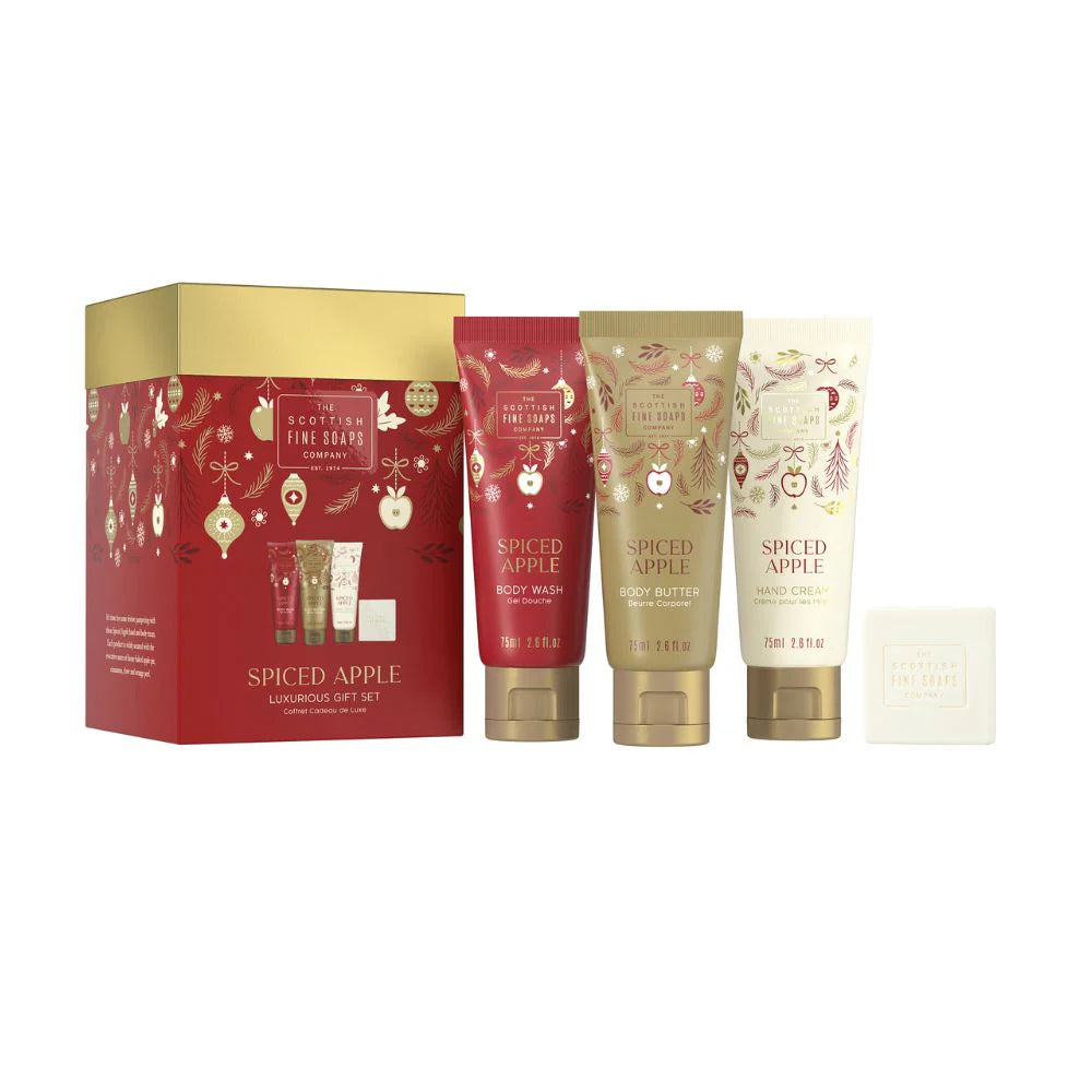 Spiced Apple Luxurious dovanų rinkinys The-Scottish-Fine-Soaps TIESIOG GRAŽI