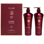 T-LAB Professional Aura Oil Duo šampūno ir kondicionieriaus rinkinys 300ml + 300ml T-LAB Professional TIESIOG GRAŽI