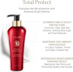 T-LAB Professional Total Protect Duo Mask Dažytų ar chemiškai apdorotų plaukų kaukė 300ml T-LAB Professional TIESIOG GRAŽI
