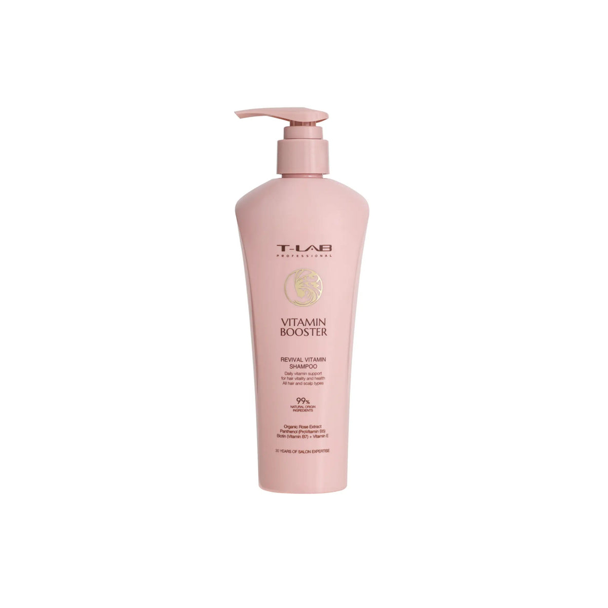 T-LAB Professional VITAMIN BOOSTER, atgaivinantis vitaminų šampūnas, 300 ml T-LAB Professional TIESIOG GRAŽI
