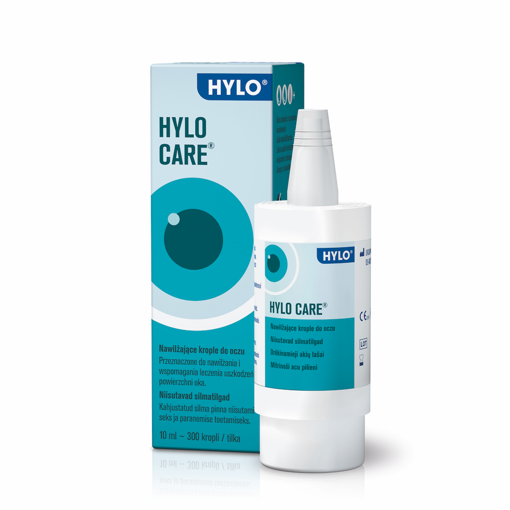 Hylo Care, drėkinantys akių lašai, 10 ml Hylocare TIESIOG GRAŽI