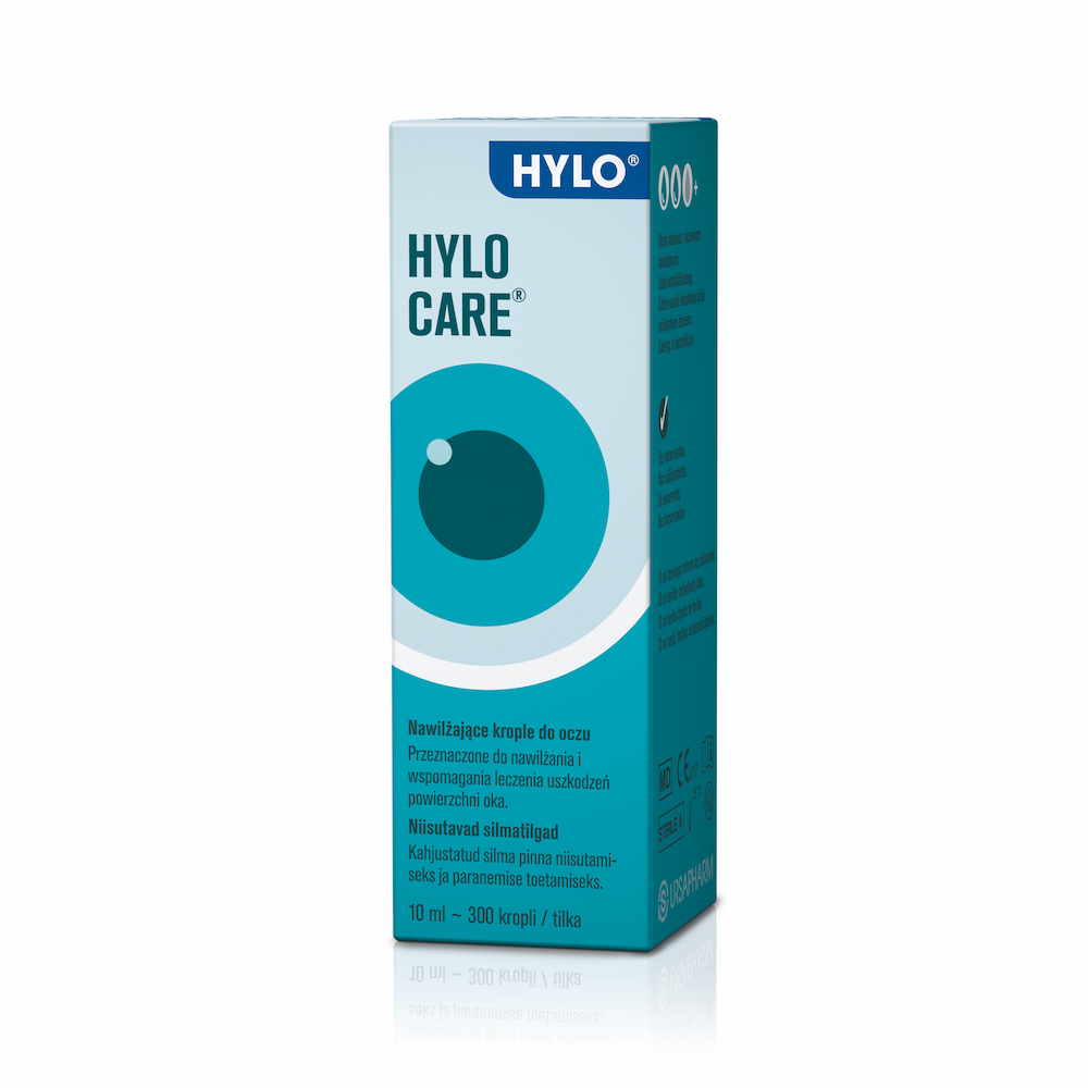 Hylo Care, drėkinantys akių lašai, 10 ml Hylocare TIESIOG GRAŽI