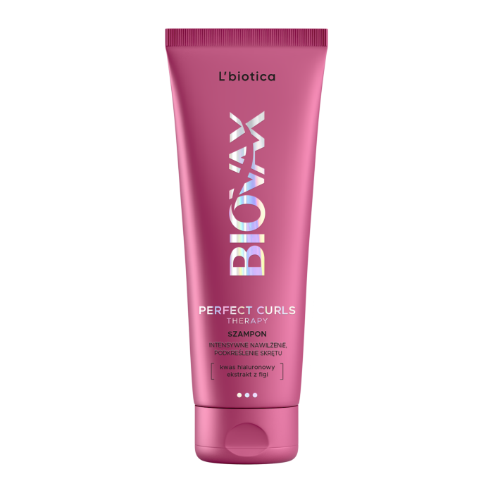 BIOVAX GLAMOUR Perfect Curls Therapy, drėkinantis šampūnas garbanotiems plaukams, 200 ml Biovax TIESIOG GRAŽI