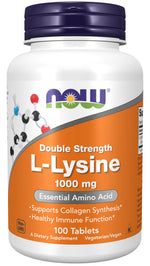 NOW L-Lysine 1000mg 100 tab.