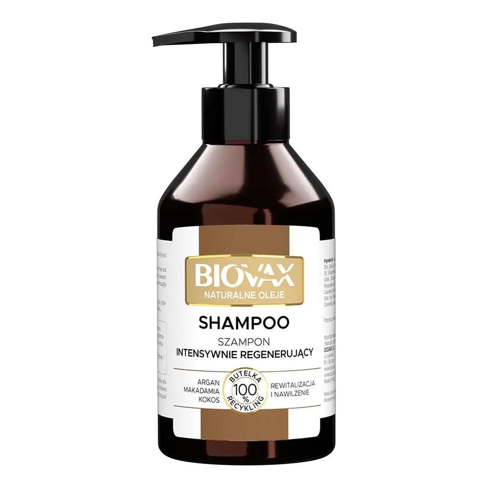 BIOVAX intensyvaus poveikio šampūnas su arganų, makadamijų ir kokosų aliejais, 200 ml