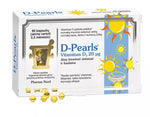 PHARMA NORD maisto papildas D-PEARLS 20 mcg, 80 kaps.