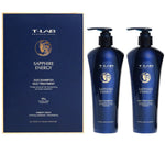 T-LAB Professional SAPPHIRE ENERGY šampūno ir kondicionieriaus rinkinys 300ml + 300ml T-LAB Professional TIESIOG GRAŽI