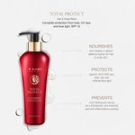 T-LAB Professional Total Protect Duo Shampoo Dažytų ar chemiškai apdorotų plaukų šampūnas 300ml T-LAB Professional TIESIOG GRAŽI