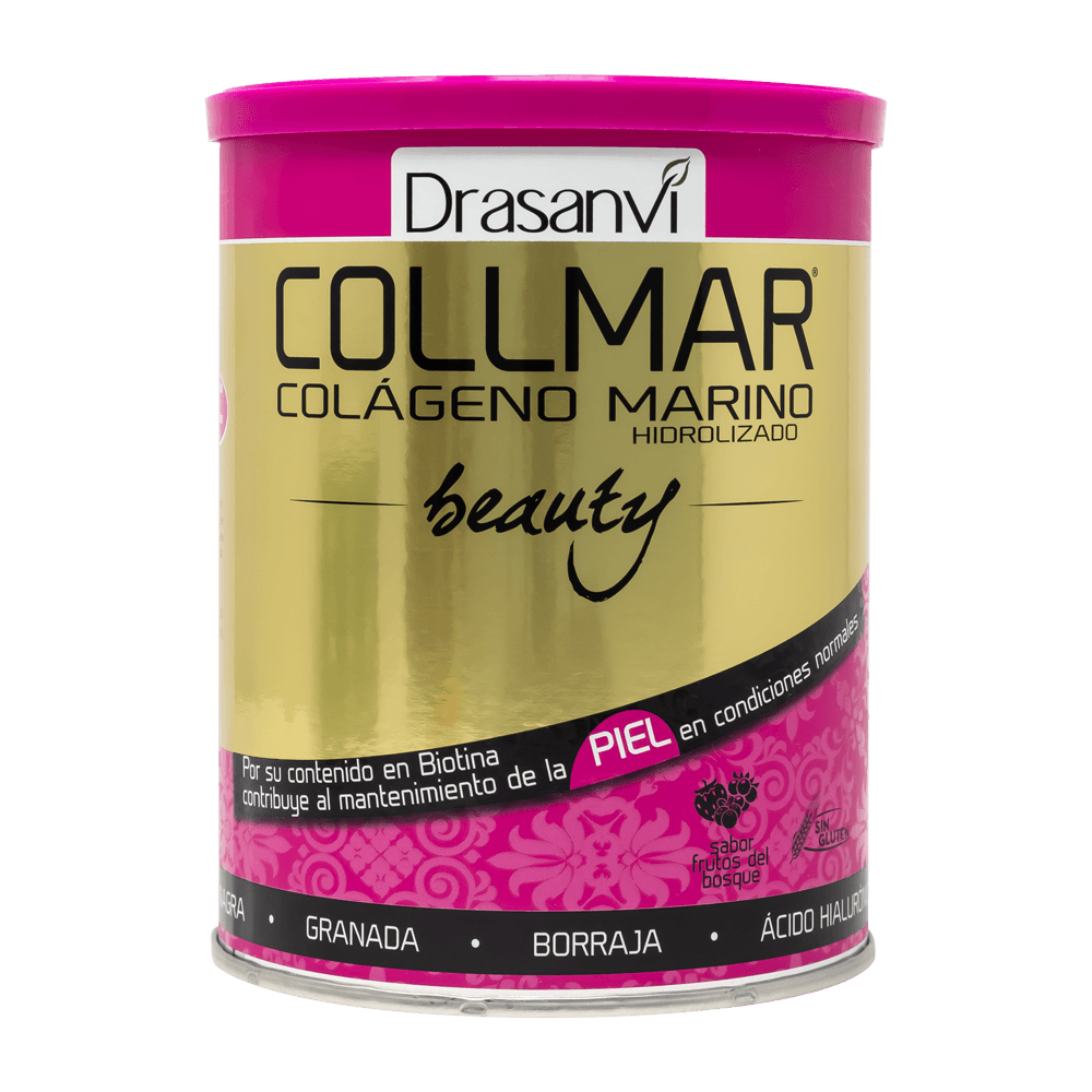 Drasanvi COLLMAR Beauty geriamas kolagenas su biotinu, hialurono rūgštimi miško uogų skonio, 275 g. - TIESIOG GRAŽI